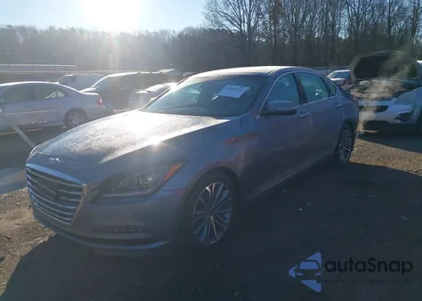 2016 Hyundai Genesis 3.8 из США, поврежденный, VIN KMHGN4JE8GU126476